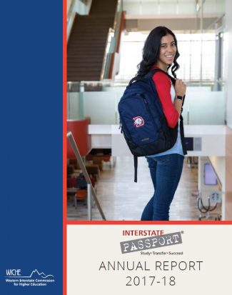 Cover art for Interstate Passport Annual Report 2017-2018