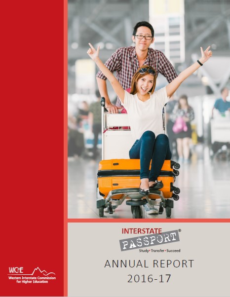 Cover art for Interstate Passport Annual Report 2016-2017